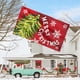 thumbnail image 2 of Cartel AVOIN colorlife Feliz Navidad, 91 x 152 cm, doble cara, 2 of 7