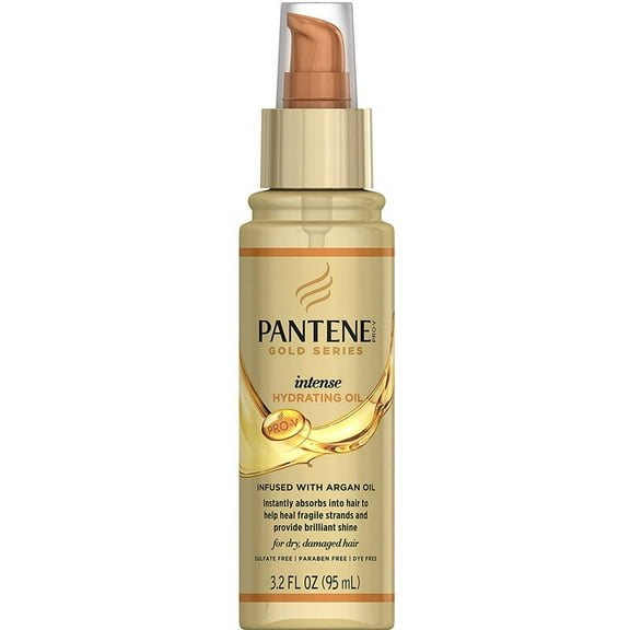 Pantene Pro-V Gold Series Intense Hydrating Oil 3.2 oz (Pack of 2)