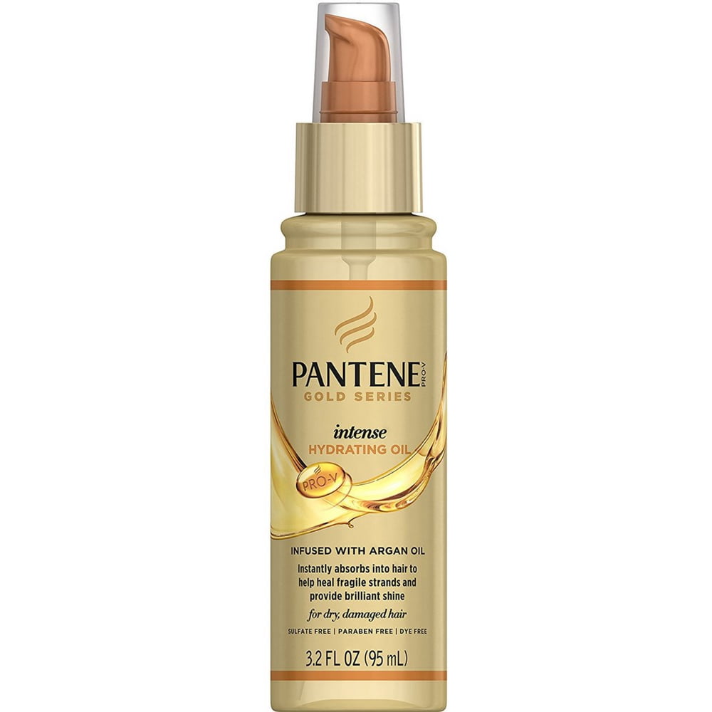 2 Pack Pantene ProV Gold Series Intense Hydrating Oil 3.2 oz