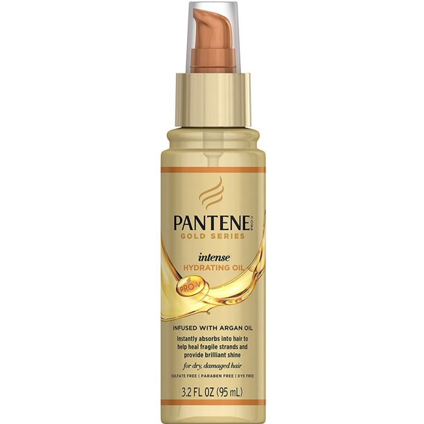 2 Pack Pantene ProV Gold Series Intense Hydrating Oil 3.2 oz