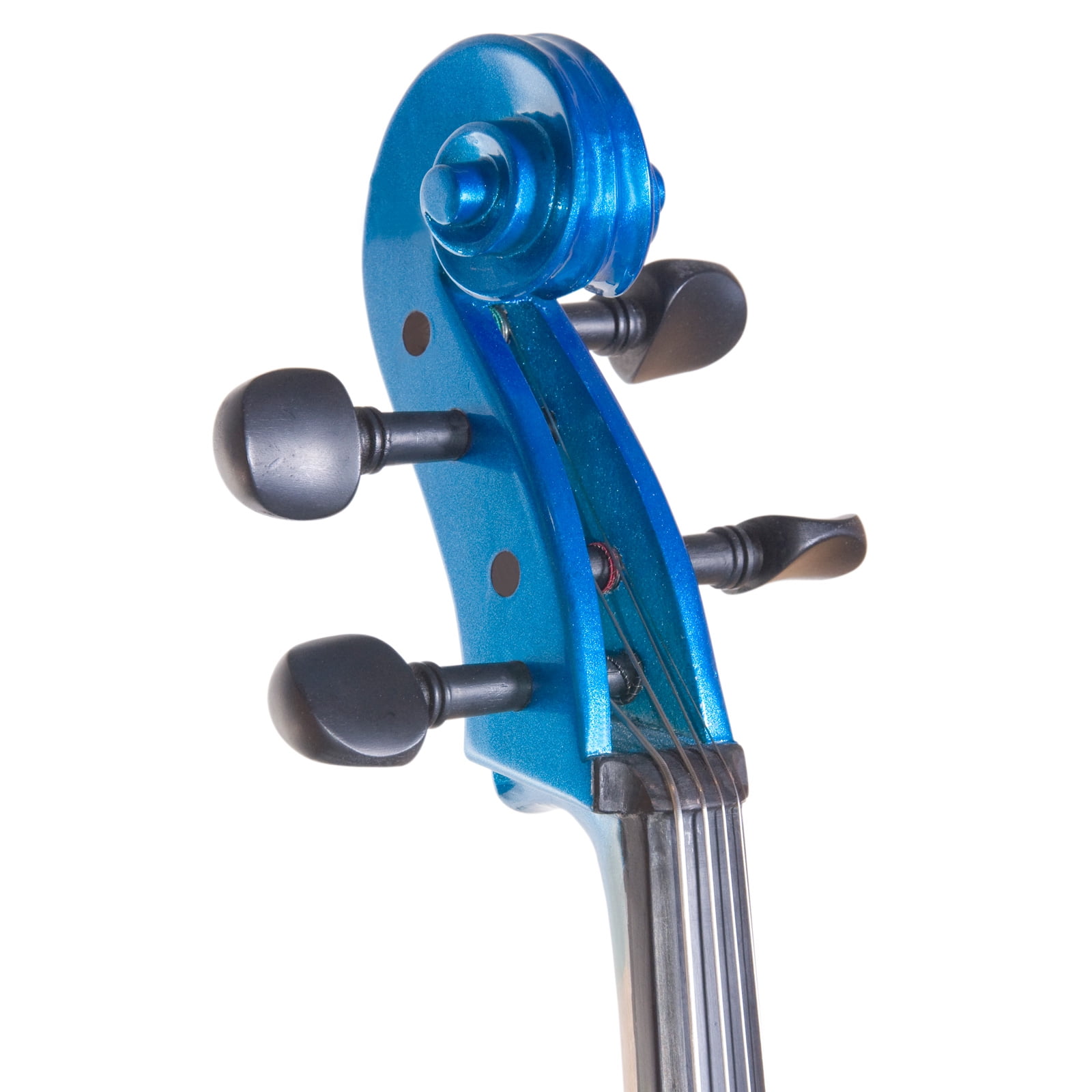 Cecilio Full Size 4/4 CCO-Blue Student Cello w/ Cello Stand, Extra Set  Strings, Bow, Rosin, Bridge, Cello Mute & Soft Case