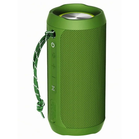 Waterproof Portable Bluetooth Speaker - 20W Louder Wireless Speaker With 20 Hours Playtime, TWS Pairing, RGB Lights And TF Slot - Perfect For Beach And Pool