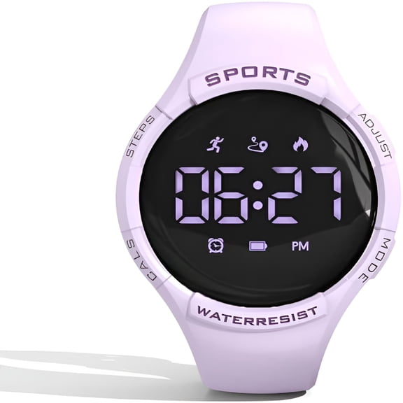 GJX 2026 New Fitness Watch Pedometer Watch for Calories, Distance, Step Counter for Walking Mens Womens Digital Watch Fitness Tracker Without Smartphone