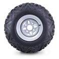 thumbnail image 2 of WANDA ATV Tire Wheel Assembly 22X10-10 with 4/110mm PCD Silver Wheel 10417, 2 of 4