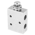 thumbnail image 1 of 2 Position 3 Way Air Pneumatic Toggle Valve ON OFF Control Knob Compact Metal Manual Valve for Machinery Pneumatic Systems, 1 of 7