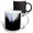 Multicolor, variant on 3drose, Image of Blue and Pale Yellow Florida Sunset Blur Photo, 15oz Mug