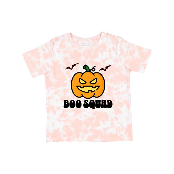 Inktastic Funny Halloween Boo Squad Pumpkin Boys or Girls Toddler T-Shirt