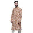 thumbnail image 4 of Atasi Kurta Imprimé pour Hommes Col Mandarin Popeline de Coton Kurta Chemise Décontractée, 4 of 7