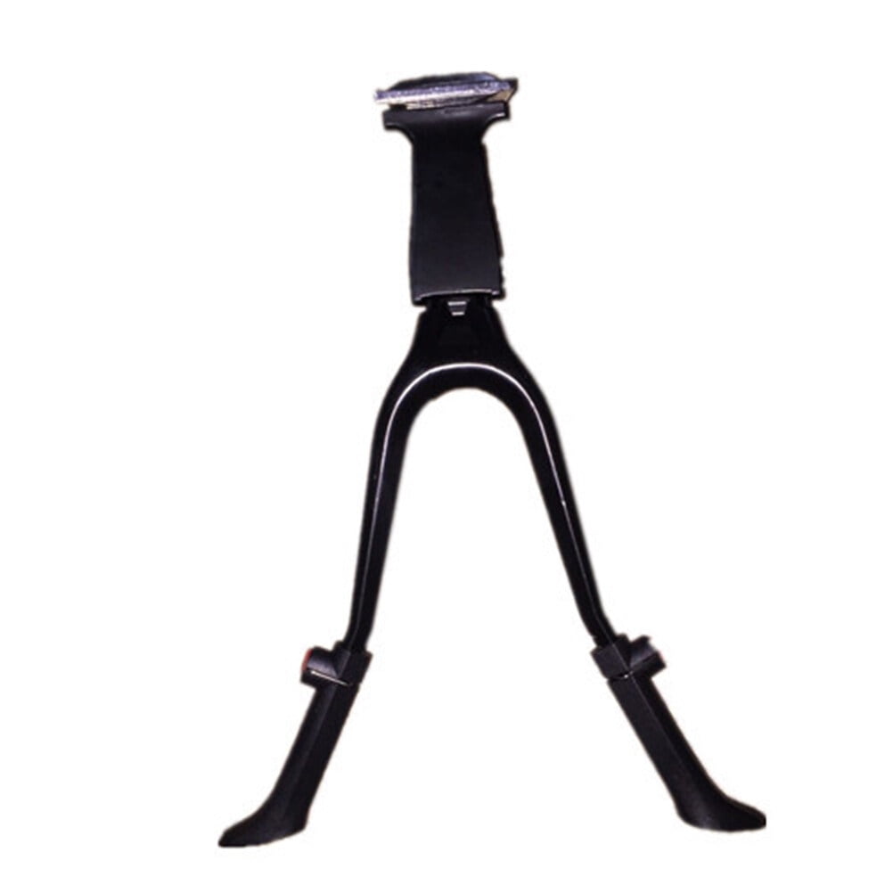 Béquille De Vélo à Double Pied Réglable – Alliage Alu, 7 Hauteurs, Antidérapant