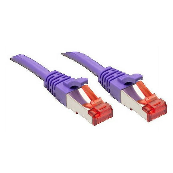Cat.6 S/FTP cable, purple, 3m