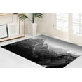 thumbnail image 4 of View Rugs, Personalized Rug, Everest Rugs, Kitchen Rugs, Everest Base Camp Rugs, Nursery Rug, Himalaya Rug, Pattern Rug, Black and White Rug, 2.3'x3.3' - 70x110 cm, 4 of 8