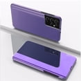 thumbnail image 1 of Premium Electroplated Mirror Leather Phone Case For Samsung Galaxy A52/A52s5G, S22 Ultra, A51, A22 5G, S21, S20 FE, A72, A21s, S21 Ultra, S22, S21 Plus, A, 1 of 5