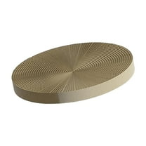Round Cat Scratcher Refill 14 inch Diameter 1 Inch Thickness Circle Cardboard Cat Scratcher Replacement Pads Cat Scratcher Pad for Indoor