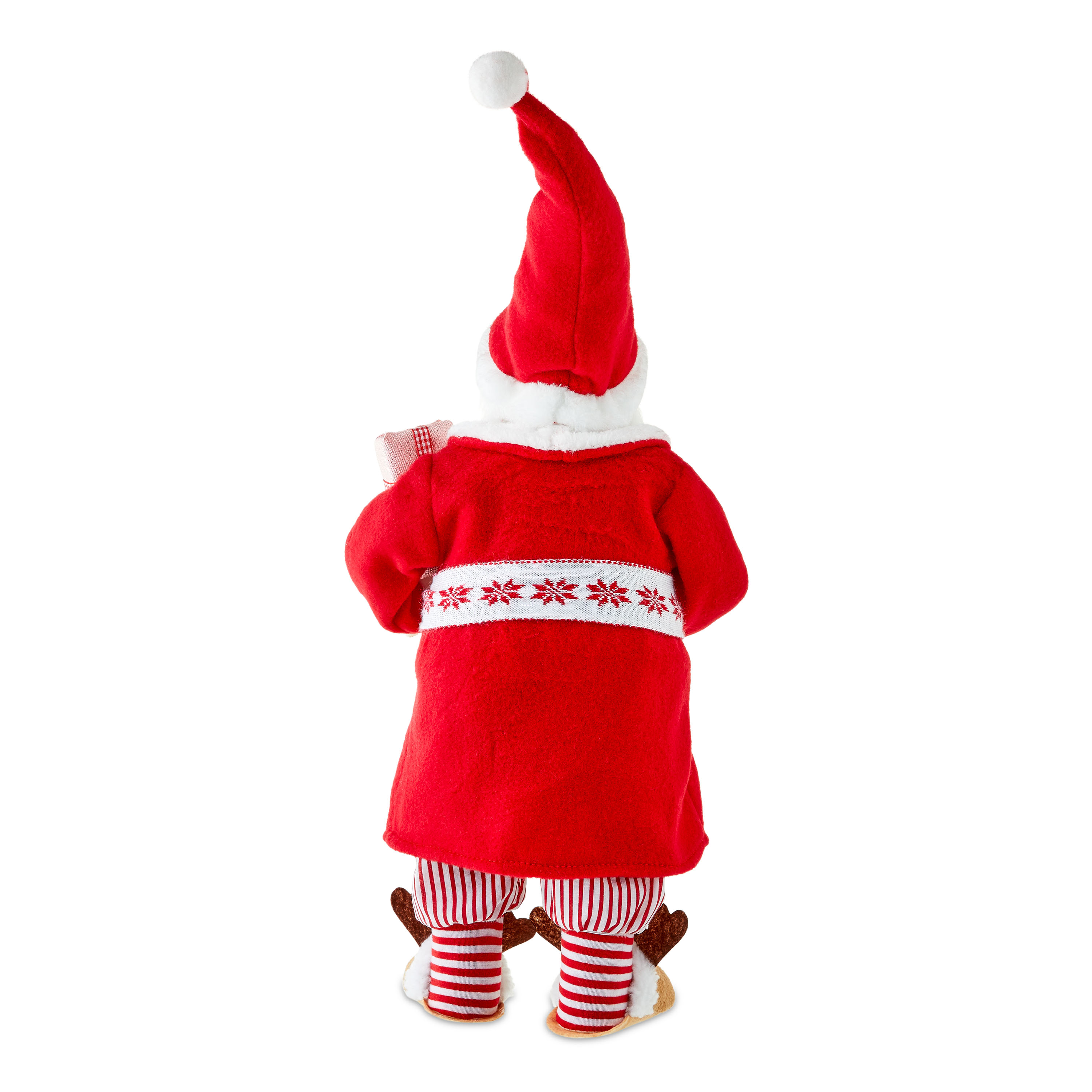 Santa in Robe and Slippers, 18 in, by Holiday Time