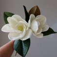 thumbnail image 3 of XmhyTop 2 ramos de flores artificiales de tacto real, flores falsas para decoración de bodas, oficina, hogar, arreglos florales, flores artificiales para decoración (Q20, 10,2 pulgadas de largo), 3 of 5
