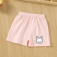 thumbnail image 2 of Kogui Ruffle Shorts Girls Girls Shorts Casual Shorts Breathable Workout Running Shorts for Toddler Kids 6 12 Months (A,6-12 Months), 2 of 7
