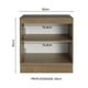 thumbnail image 4 of Gabinete Bajo Multiuso Madesa Agata 80cm 2 Puertas MG, 4 of 10