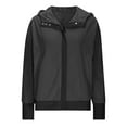 thumbnail image 6 of mihongmao 2025 Black * Friday and Cyber * Monday Women's Fashion Sportswear Hooded 2025 and Winter Clothing Long Sleeved Hooded Sweatshirt Sweatshirt Black S, 6 of 7