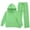 Green, variant on Girls Boys Classic 2pcs Sweatsuit Fleece Tracksuit Pullover Hooded Sweatshirts and Drawstring Wide Leg Sweatpants Activewear
