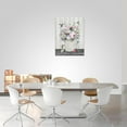 thumbnail image 4 of Farmhouse Floral Bathroom Wall Art Flowers Hummingbird Bathroom Pictures Bathroom Wall Decor Rustic Country Flowers Bathroom Canvas Painting Framed Artwork for Bathroom Kitchen Bedroom 12"x16", 4 of 6