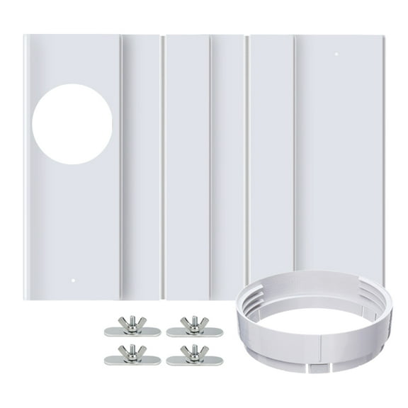 Yammee Portable Air Conditioner Window Kit for Air Conditioner Exhaust Hose 15cm