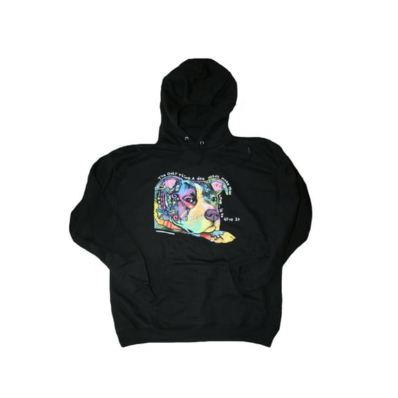 Pit Bull Hoodie The Only Thing A Dog Needs More Adult Fashion Hoodie