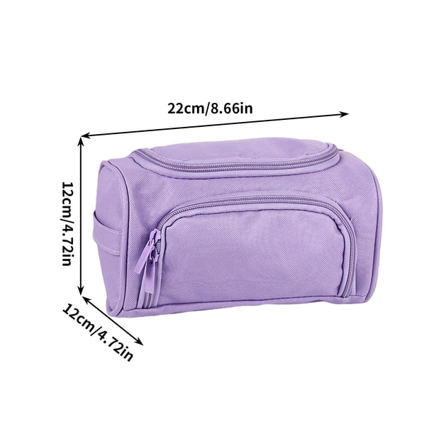 Estuche de Lápiz Grande Estuche de Lápiz de Doble Capa de Gran Capacidad, Bolsa de Papelería de Almacenamiento Lateral Multifuncional, Estuche de Lápiz Portátil para Estudiantes