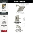 thumbnail image 5 of Delta 144864 Geist Monitor 14 Series Tub And Shower Trim Package - Chrome, 5 of 7