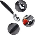 thumbnail image 4 of Cucharas para Helado MACHAO Acero Inoxidable con Mango de Plástico Antideslizante, 4 of 5