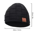 thumbnail image 6 of Bluetooth Beanie Hat For Adult Men Women,Adjustable Bluetooth Wireless Knitted Hat,Warm Comfortable Knitted Hat Headset,Ideal for Winter Gift., 6 of 6
