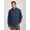 Dark Wash, variant on Men’s and Big Men’s Seacoast Wash Fleece Lined Denim Shacket, Sizes S-2XL