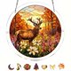 thumbnail image 1 of Acrylic Puzzles Suncatcher Window Hanging, Sun Catcher Acrylic Puzzles Garden Decoration for Women Men Mom Birthday Gift Home Decor, 1 of 6