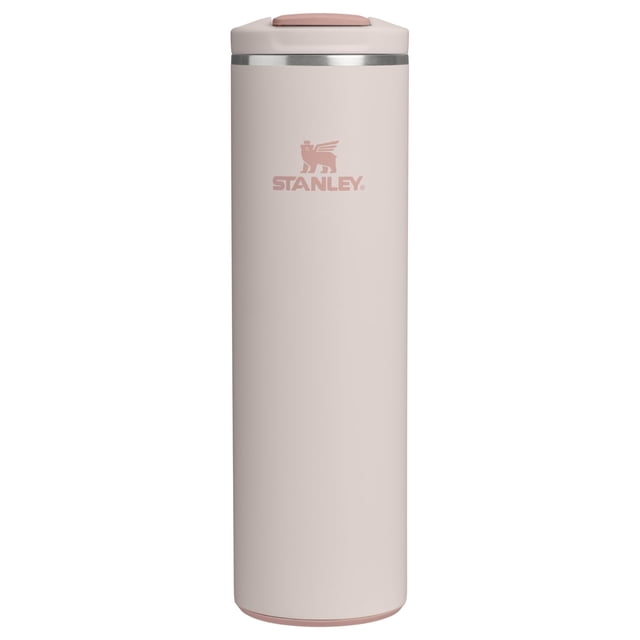 Mug Stanley Transit FlipTop 591 ml a prueba de fugas Rosa Cuarzo