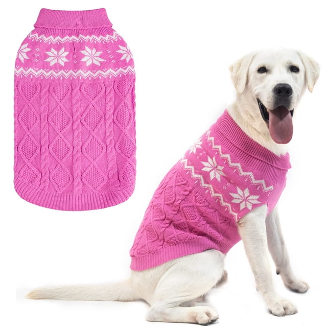 Jersey para perros SCIROKKO, cálido, color rosa invernal, para perras