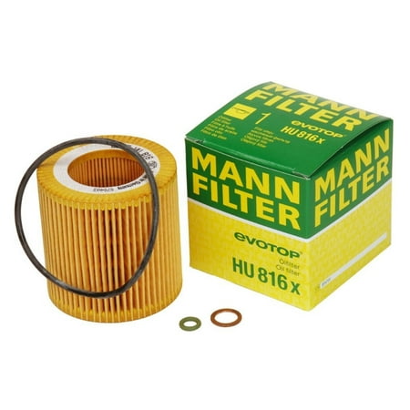 Engine Oil Filter MANN HU 816 x for BMW NEW (HU816X) - Pack of