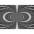 thumbnail image 1 of Ahgly Company Indoor Rectangle Patterned Gunmetal Gray Area Rugs, 2' x 3', 1 of 6