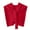 01# Red, variant on Women Knit Shawl Solid Color Tie Knot Shoulder Wrap Sweater False Collar Scarf White Free