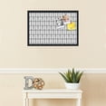 thumbnail image 3 of PinPix 27x18 Custom Cork Bulletin Board Floral design Perfect Blooms Poster Board Has a Fabric Style Canvas Finish, Framed in Floral design Perfect Blooms, by ArtToFrames (PinPix-205), 3 of 5