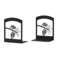 thumbnail image 1 of Village Wrought Iron BE-89 Pinecone Bookends, 1 of 1