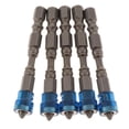 thumbnail image 2 of yotijar 4x5 in 1 Phillips Cross Screwdriver Bit Set Hex for Drill Screw Driver Blue, 2 of 8