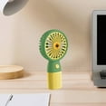 thumbnail image 6 of Qocolhg Mini Portable Fan, Small and Powerful, Cute Design High Speed Personal Handheld Fan, Lightweight USB Rechargeable Fan for Makeup Stylish Girl Women Travel Indoor Outdoor, Green, Clearance, 6 of 6