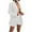 White, variant on qolati Women's 2 Pieces Outfits Casual Open Front Blazers with High Waisted Short Pants Blazer Shorts Set Casual Long Sleeve Business Work Suit Sets