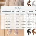 thumbnail image 4 of Cethrio Girls Cotton Tights, Stretch Dancing Soft Elastic Waist Leggings for Girl Coffee Size 0-8T, 4 of 7