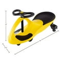 thumbnail image 7 of Lil’ Rider Wiggle Car for Ages 3 and Up, Yellow, 7 of 7
