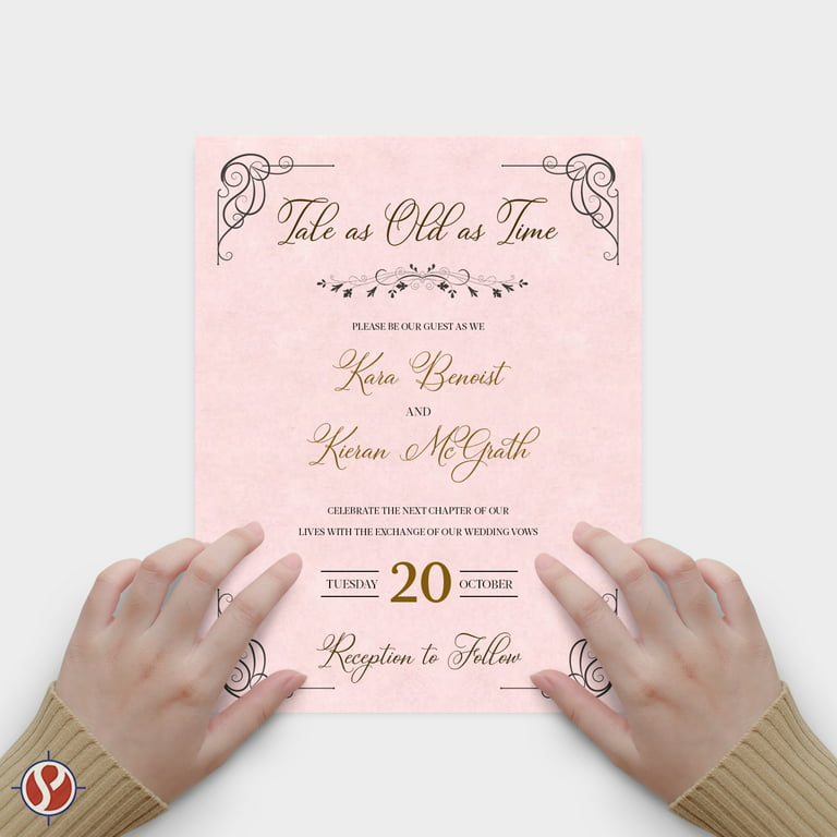 New Pink Ice Parchment Paper – Great for Certificates, Menus and