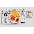 thumbnail image 4 of Printtoo Fish Print Personaized Gift For Kids Placemat & Coaster Set For Girls,Boys Gift,Christmas Gift-11x17 Inch, 4 of 6