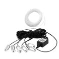 thumbnail image 1 of 6 in 1 RGB LED Atmosphere Car Light Interior Ambient Light Fiber Optic Strips Light By App Control, 1 of 5