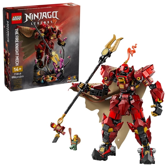 LEGO NINJAGO Le Robot Chevalier de Feu, Ensemble de Construction 71846