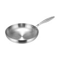 thumbnail image 4 of Wok Pan antiadherente wok wok universal cocinero de inducción de inducción de gas de acero inoxidable sartén de sándwiches de queso tortillas tostadas 28 cm, 4 of 8