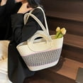 thumbnail image 2 of STYLAGO Straw Beach Bags for Women Summer Woven Tote Bag Shoulder Handbags Large Beach Bag for Holiday, 2 of 7